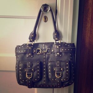 Rafe’ brown satchel bag